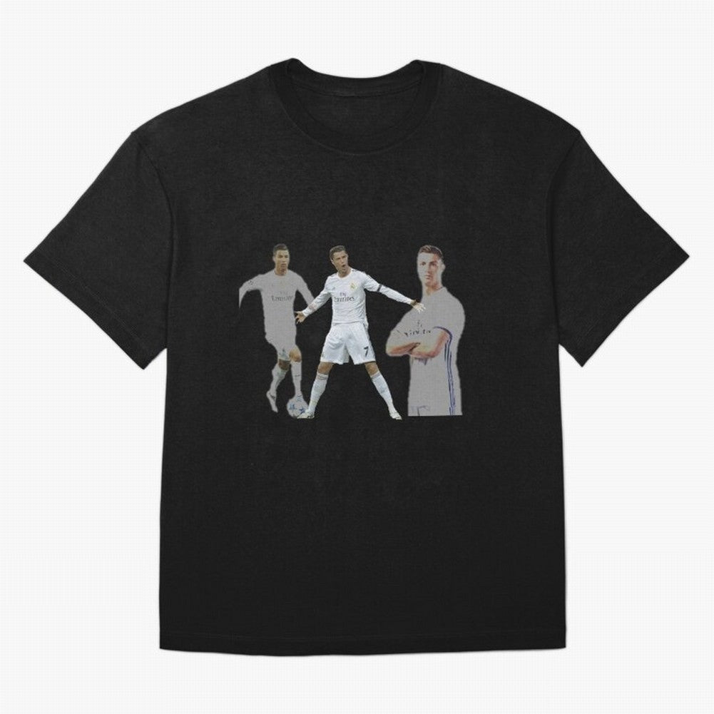 RONALDO Oversized T-Shirt Step into FIFA World Cup 2026 USA Canada Mexico for Fans of Messi, Neymar and Mbappe and Netherlands, Bringing Classic Soccer Heritage, Championship Pressure, Fan Loyalty and International Pride; Ideal for Football Dads,