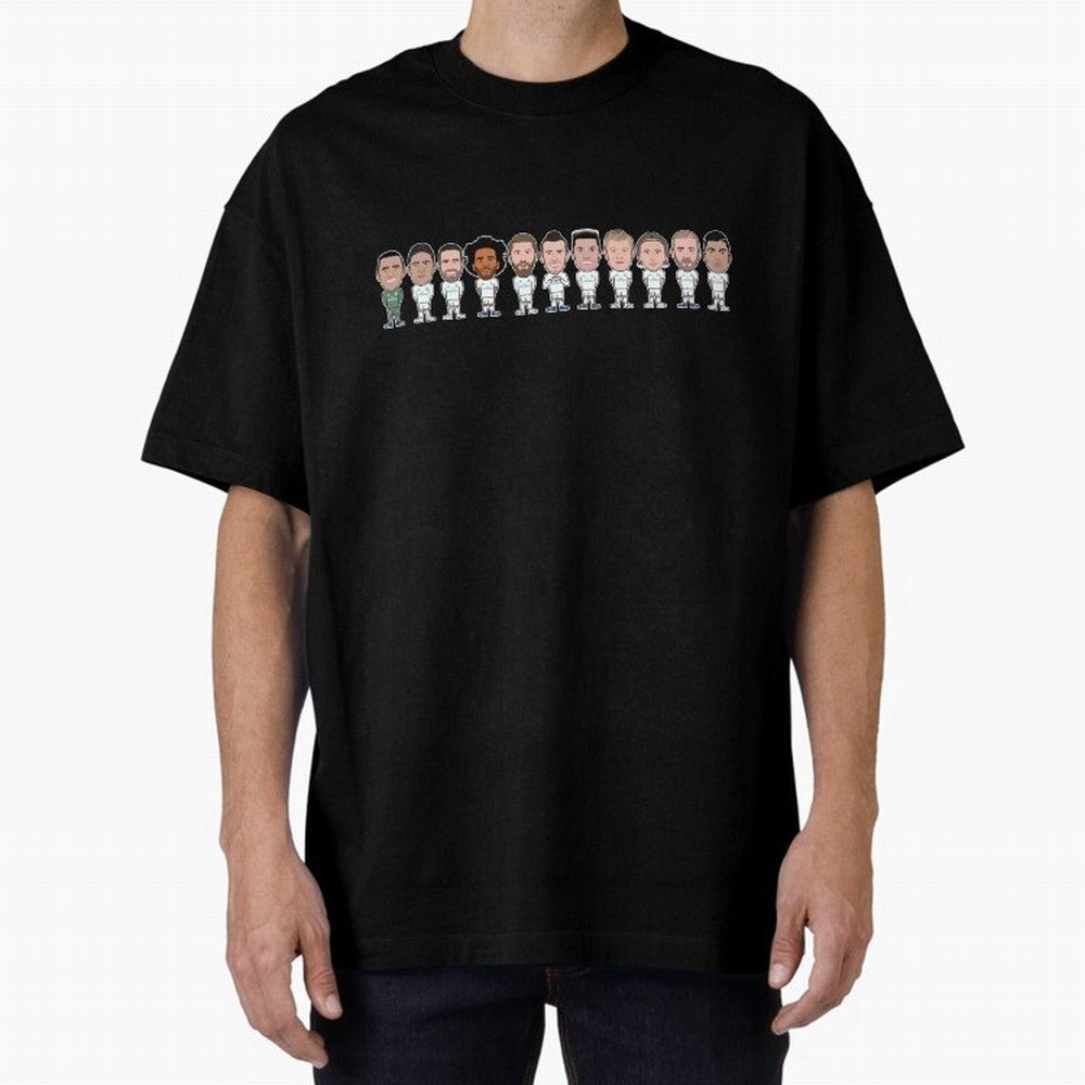 champions Oversized T-Shirt Celebrate Soccer Greatness during Global Football Passion for FIFA World Cup 2026, Inspired by Messi, Neymar and Mbappe, France, Football Passion, Legendary Performances, Festival Vibes and Supporter Community; Built for
