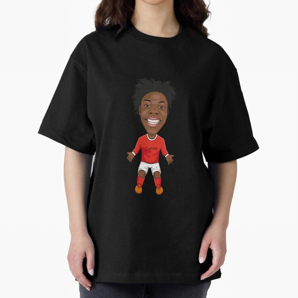 ISHOWSPEED-SEWEY Oversized T-Shirt Build FIFA World Cup 2026 Connected to Cristiano Ronaldo, England, France and Netherlands Energy, Supporter Pride, Iconic Celebrations, Legendary Names and Global Match Day Energy; Built for Supporters Chasing