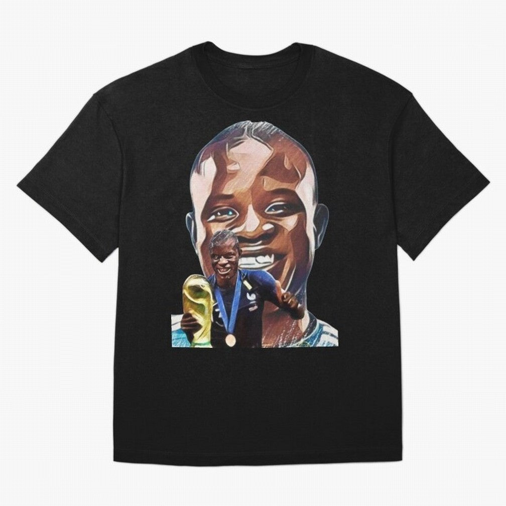 N'golo Kante Oversized T-Shirt Live for the Drama of Match Day Hype around FIFA World Cup 2026 Group Stage, Mbappe, Brazil, Champion Mindset, Group Stage Buzz, Knockout Tension and Passionate Fan Culture; Ideal for Fans Who Follow Messi, Cristiano