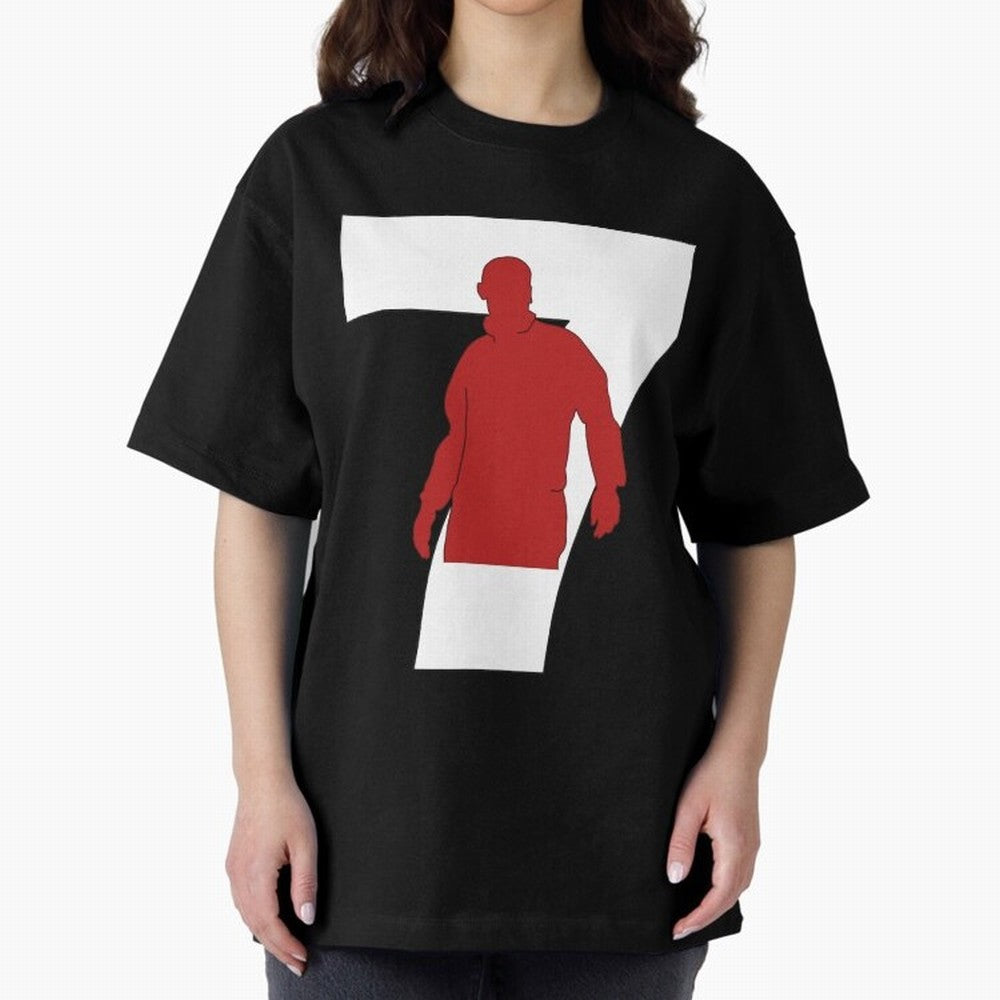 Eric Cantona Manchester United 7 Oversized T-Shirt Cheer through Every Moment of FIFA World Cup 2026 USA Canada Mexico Spirit, Connected to Netherlands, Cristiano Ronaldo, Worldwide Fan Energy, Dramatic Goals, Stadium Lights and Championship