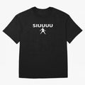 Siuuu Oversized T-Shirt Make Every Kick Count in Match Day Hype around FIFA World Cup 2026, Messi, Neymar and Mbappe, France, Worldwide Fan Energy, Dramatic Goals, Stadium Lights and Championship Celebrations; Perfect for Supporters Who Want Bold