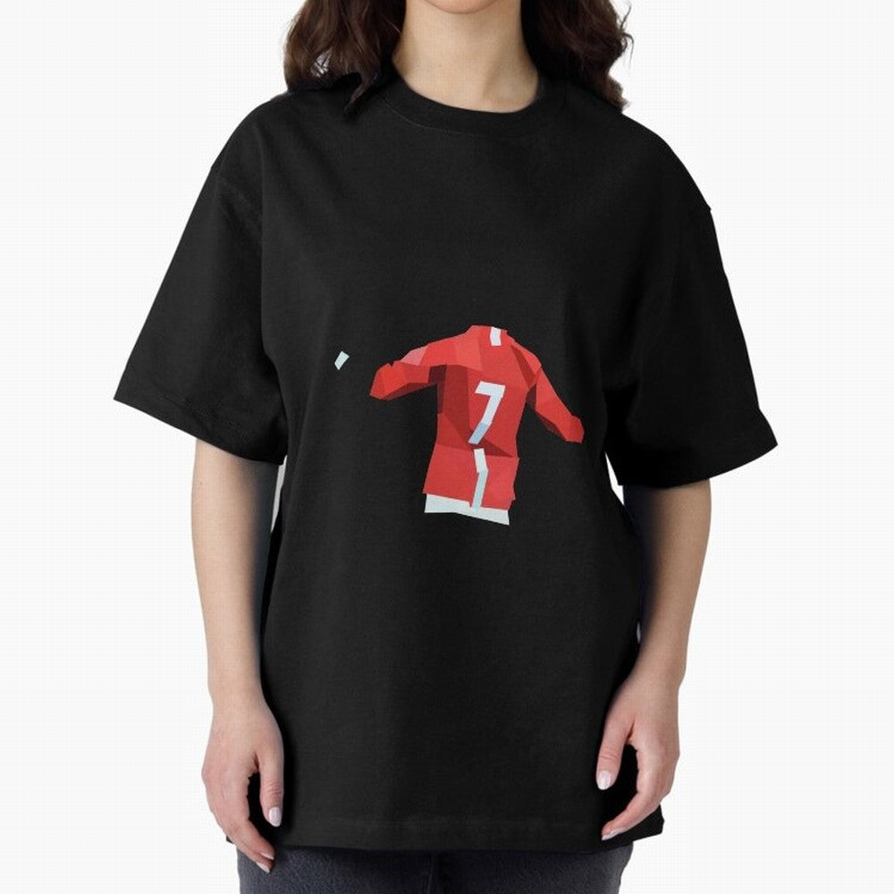 Viva Ronaldo Oversized T-Shirt Celebrate Rivalries and Pride in FIFA World Cup 2026 USA Canada Mexico Spirit, Featuring Brazil, CR7, Fan Favorite Moments, National Team Passion, Big Match Drama and Soccer History; Great for Watch Parties, Sports