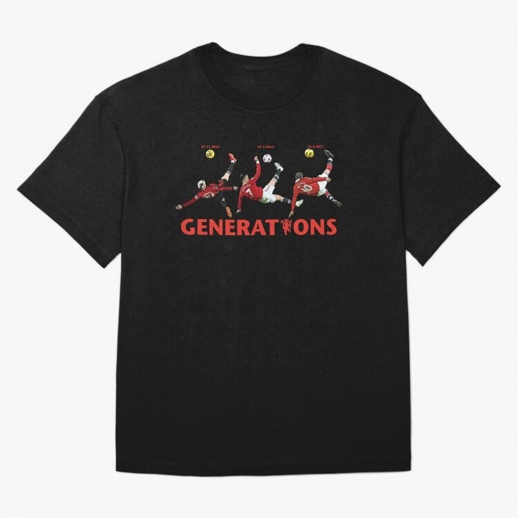 Generations of Manchester United Oversized T-Shirt Step into Global Football Passion for FIFA World Cup 2026, Driven by Messi, Neymar and Mbappe, Brazil, Portugal and Argentina, Stadium Chants, National Pride, Trophy Dreams and Unforgettable