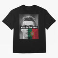 ronaldo Oversized T-Shirt Stand with Match Day Hype around FIFA World Cup 2026 USA Canada Mexico, CR7, Netherlands, Vintage Soccer Flavor, Modern Football Stars, National Flags and Final Night Emotion; Perfect for People Who Love Argentina, Brazil,