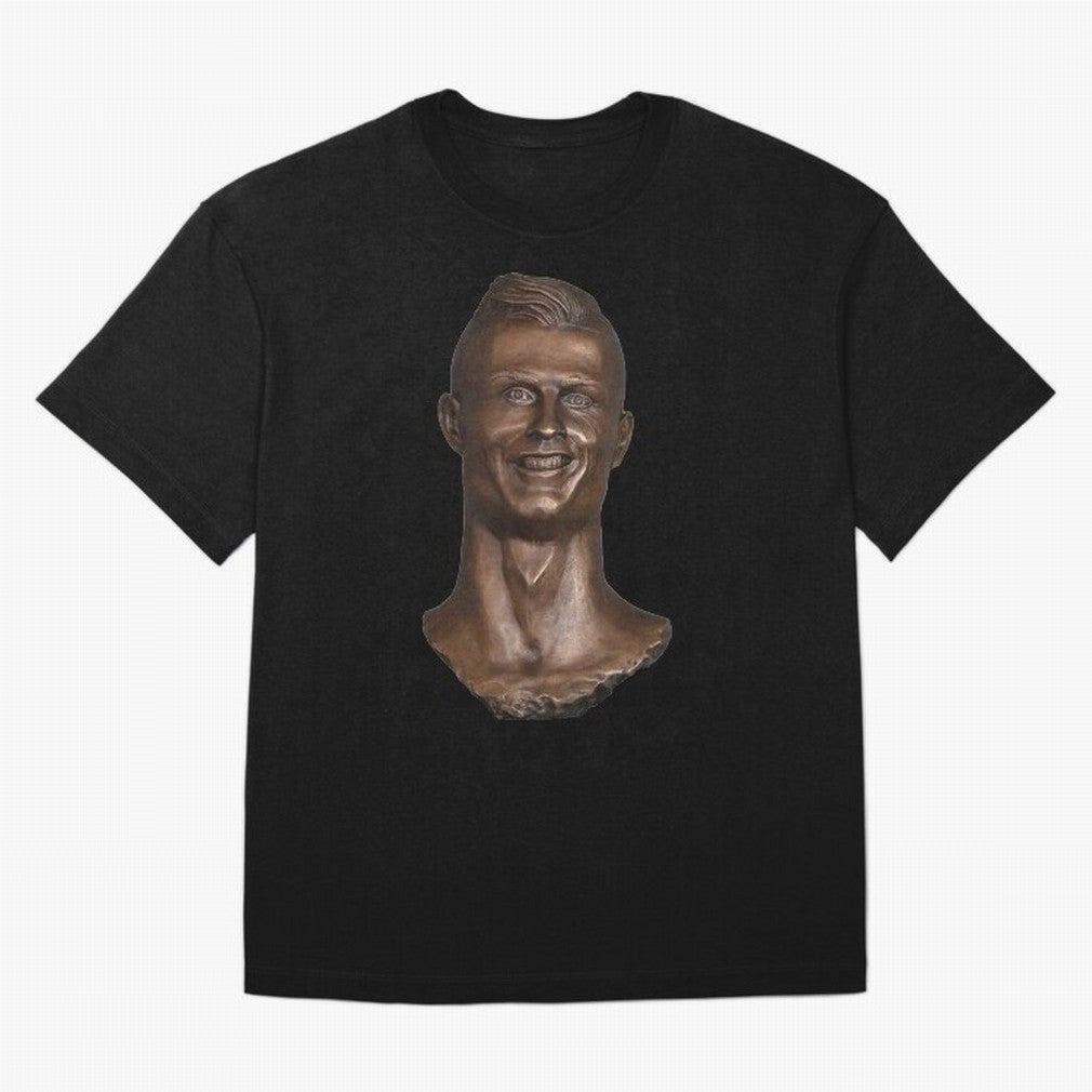 Cristiano Ronaldo Bust Scary Oversized T-Shirt Get Ready for the FIFA World Cup 2026 Journey through Messi and Cristiano Ronaldo Highlights, Portugal, Spain and Germany Pride, Global Supporter Spirit, Legendary Goals, National Colors and Tournament