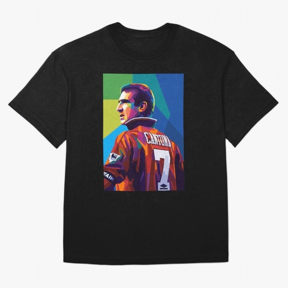 Cantona Man United 7 Pop Art Oversized T-Shirt Spotlight FIFA World Cup 2026 USA Canada Mexico Spirit, Made for Argentina and Brazil, Neymar, Worldwide Fan Energy, Dramatic Goals, Stadium Lights and Championship Celebrations; Perfect for Supporters