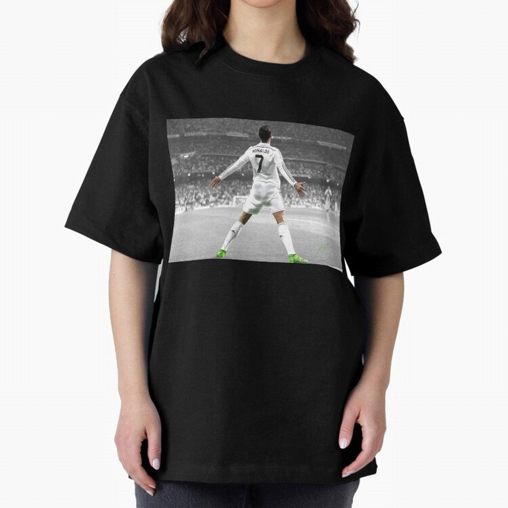 Cristiano Ronaldo 7 Oversized T-Shirt Enjoy the FIFA World Cup 2026 Group Stage Journey through Neymar, Haaland and Cristiano Ronaldo Highlights, Spain Pride, Tournament Hype, Historic Matchups, Family Viewing Parties and Global Sports Pride;