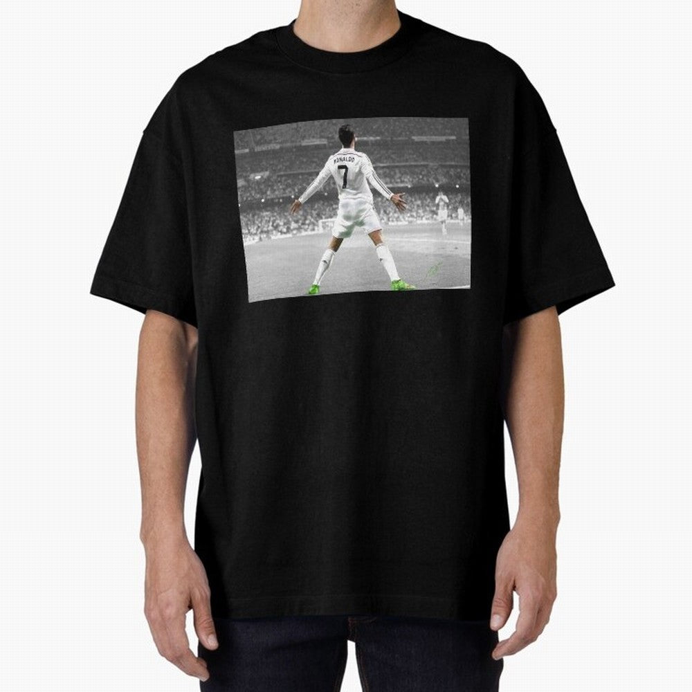 Cristiano Ronaldo 7 Oversized T-Shirt Enjoy the FIFA World Cup 2026 Group Stage Journey through Neymar, Haaland and Cristiano Ronaldo Highlights, Spain Pride, Tournament Hype, Historic Matchups, Family Viewing Parties and Global Sports Pride;
