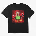 CR7 Oversized T-Shirt Wear the Spirit of FIFA World Cup 2026 Filled with Messi and Cristiano Ronaldo, England, France and Netherlands Energy, Stadium Chants, National Pride, Trophy Dreams and Unforgettable Football Memories; Perfect for People Who