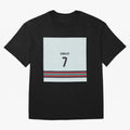 Cristiano Ronaldo Portugal Away Oversized T-Shirt Represent FIFA World Cup 2026 Group Stage for Fans of Messi, CR7 and Mbappe and Spain, Bringing Tournament Hype, Historic Matchups, Family Viewing Parties and Global Sports Pride; Ideal for Fans Who