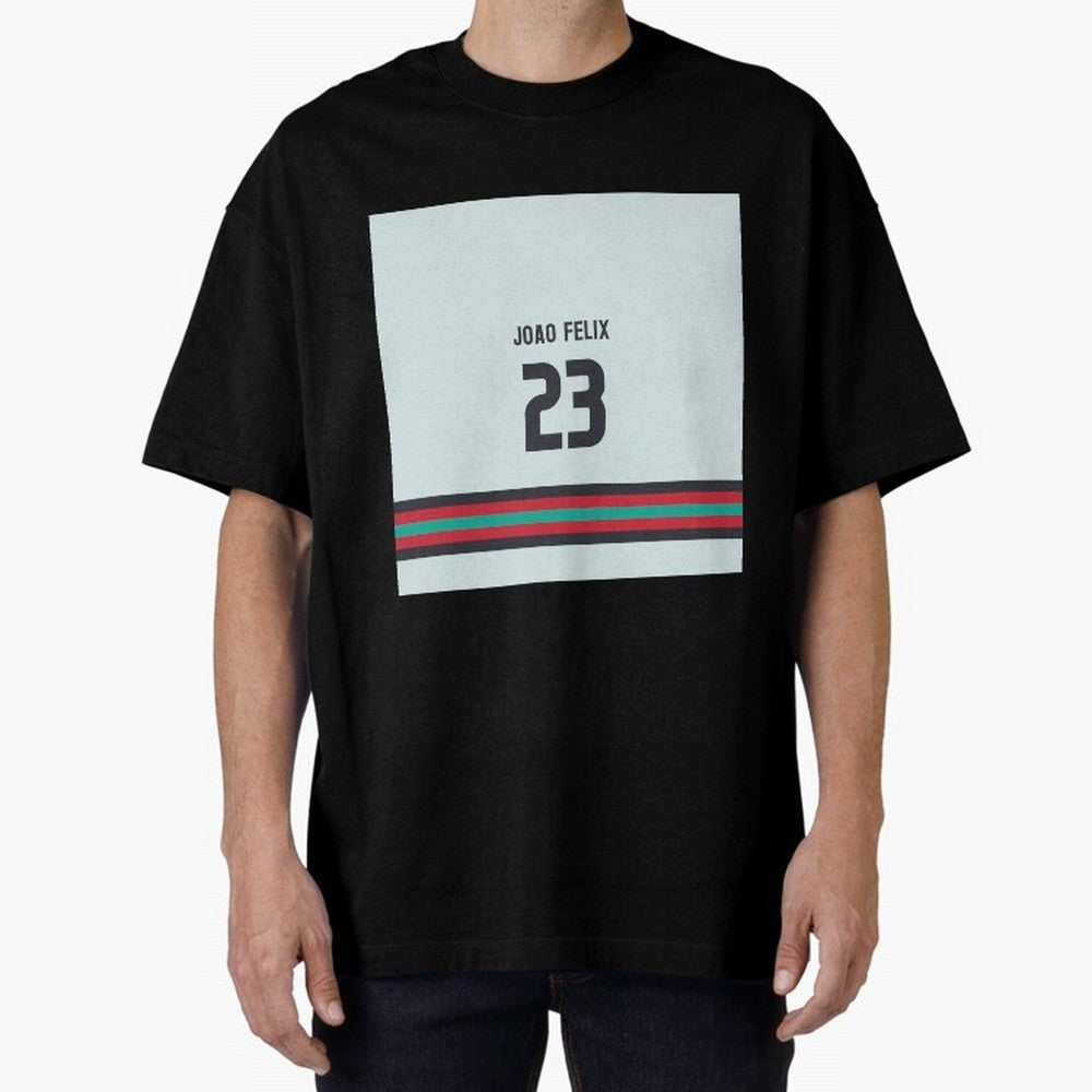 Joao Felix Portugal Away Oversized T-Shirt Live for the Drama of Global Football Passion for FIFA World Cup 2026 Group Stage, Capturing Messi, CR7 and Mbappe, Portugal, Spain and Germany, Match Day Excitement, Supporter Culture, Golden Goals and