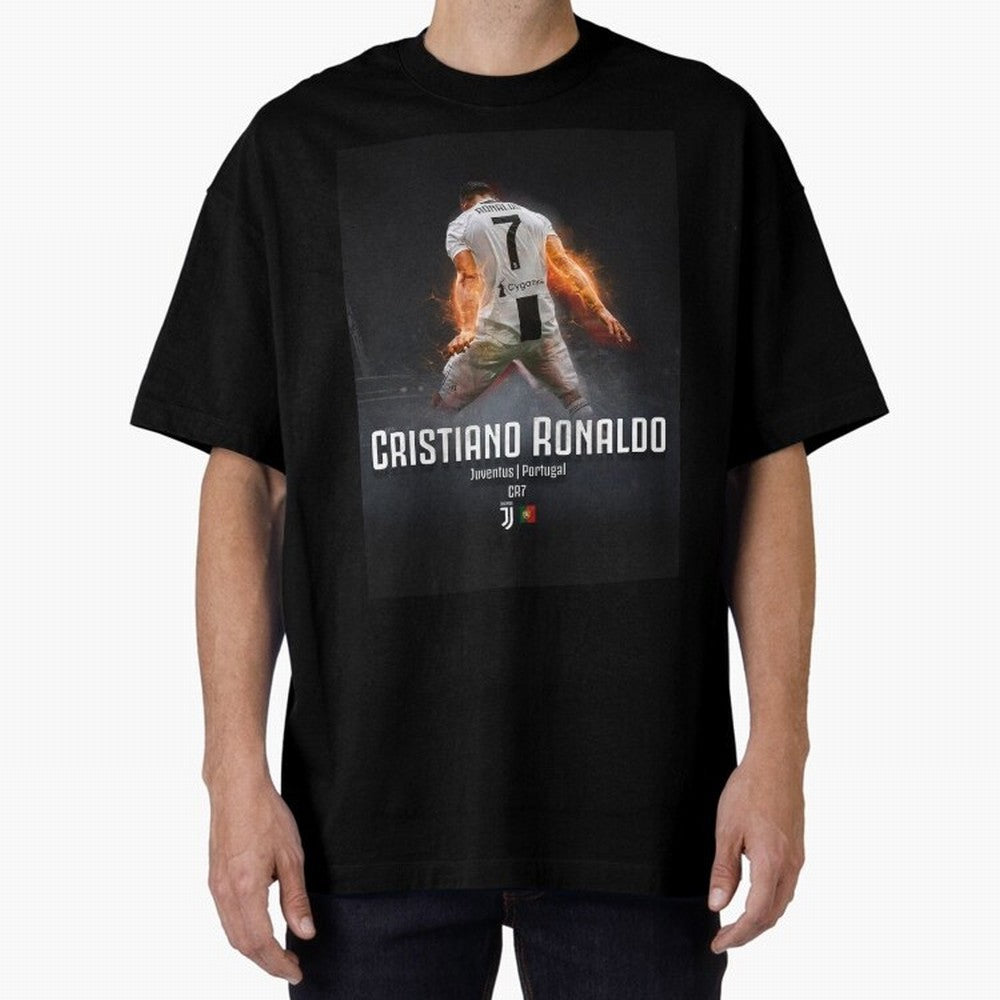CR7 ¡ï Oversized T-Shirt Celebrate the Magic of the FIFA World Cup 2026 Journey through CR7 Highlights, Netherlands Pride, Soccer Culture, Superstar Moments, National Team Dreams and Competitive Fire; Perfect for Fans, Collectors, Family