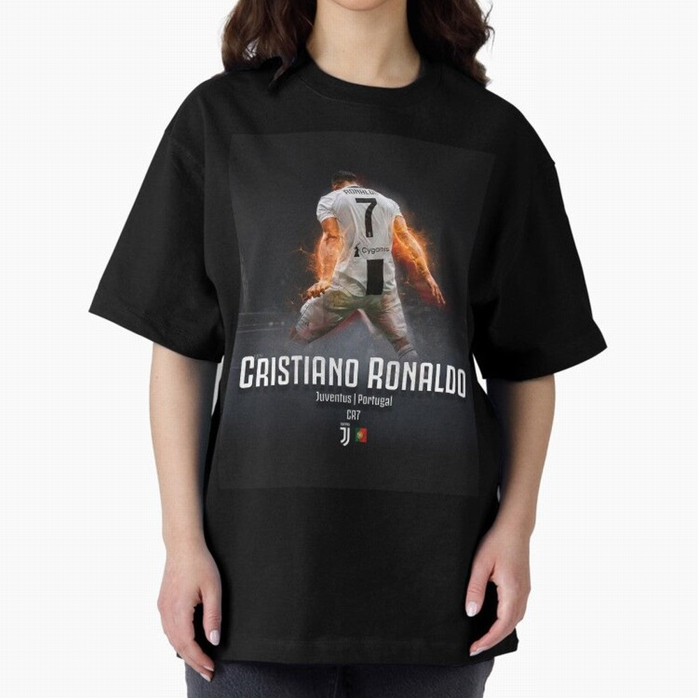 CR7 ¡ï Oversized T-Shirt Celebrate the Magic of the FIFA World Cup 2026 Journey through CR7 Highlights, Netherlands Pride, Soccer Culture, Superstar Moments, National Team Dreams and Competitive Fire; Perfect for Fans, Collectors, Family