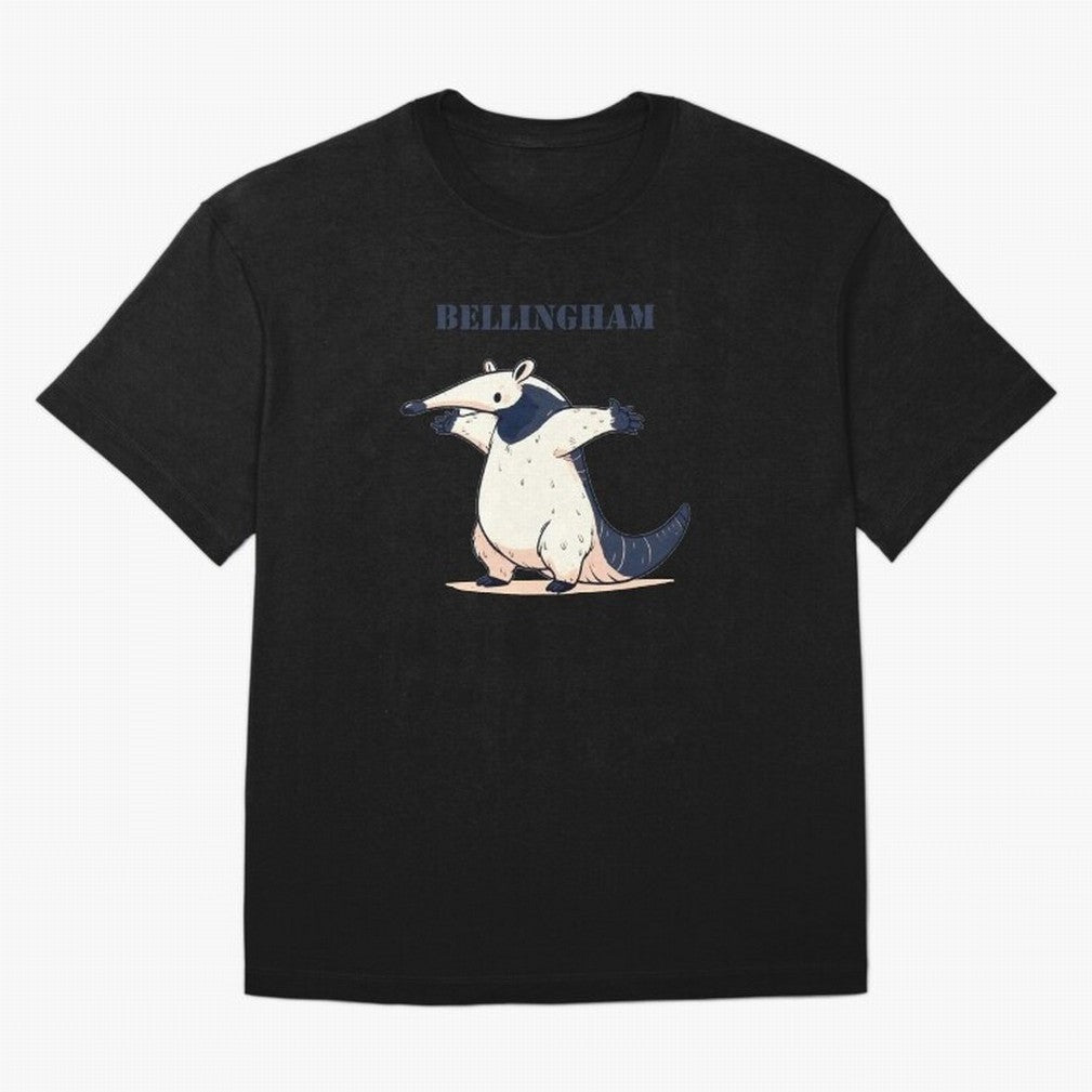Celebration Bellingham Tamandua Oversized T-Shirt Celebrate National Team Dreams in Global Football Passion for FIFA World Cup 2026 Group Stage, Built around Neymar, England, France and Netherlands, Global Supporter Spirit, Legendary Goals,