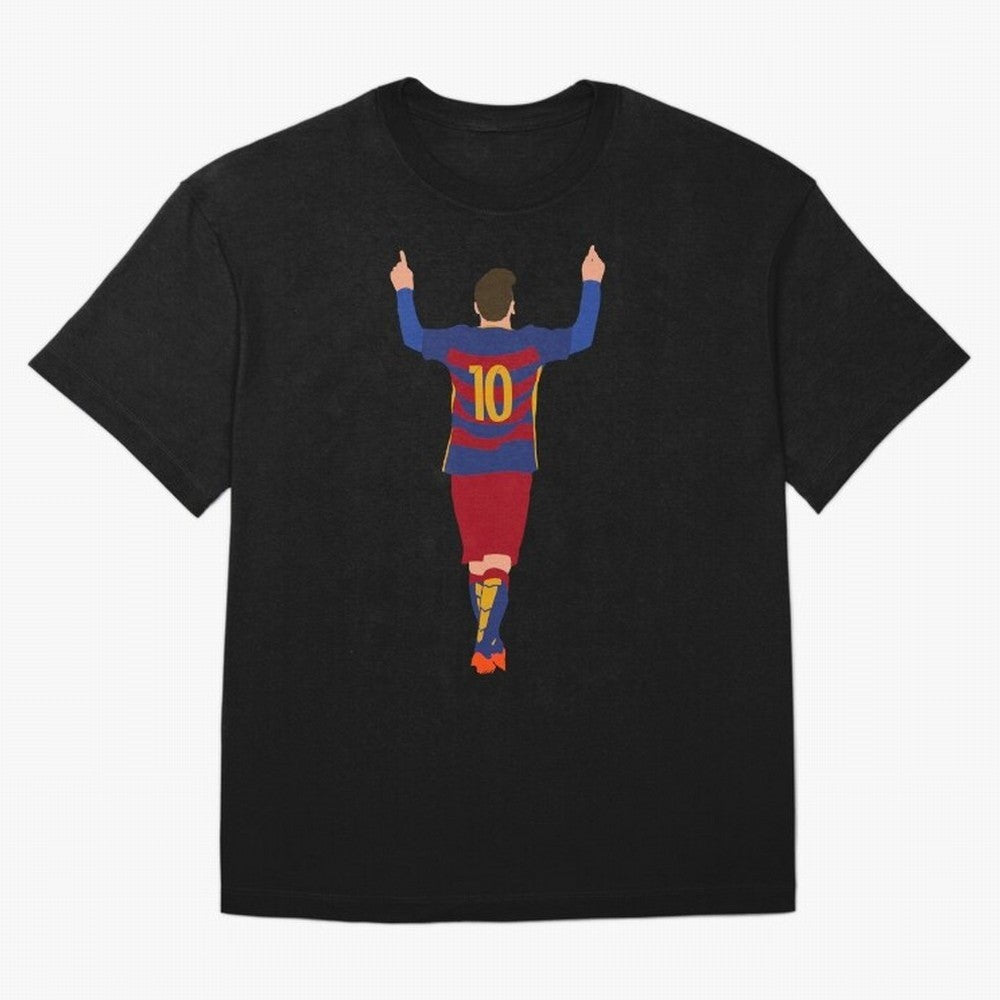Lionel Messi - Fc Barcelona #s14 Oversized T-Shirt Celebrate Fan Culture around Match Day Hype around FIFA World Cup 2026, CR7 and Messi, Argentina and Brazil, Stadium Memories, Football Loyalty, International Chants and Championship Tradition;