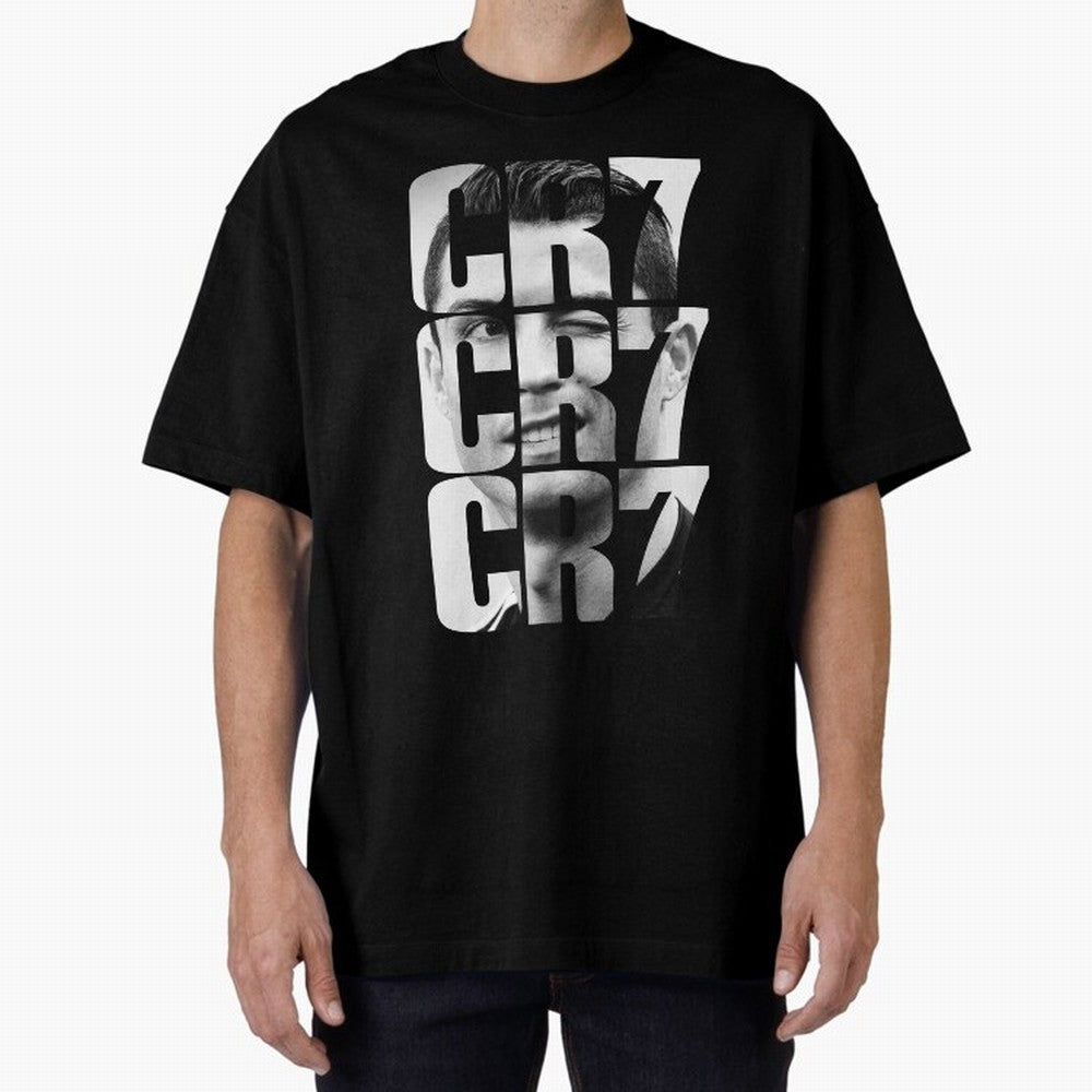 CR7 smile Oversized T-Shirt Show Up for the Glory of Global Football Passion for FIFA World Cup 2026 Group Stage, Built around Haaland and Mbappe, Spain and Netherlands, Stadium Chants, National Pride, Trophy Dreams and Unforgettable Football