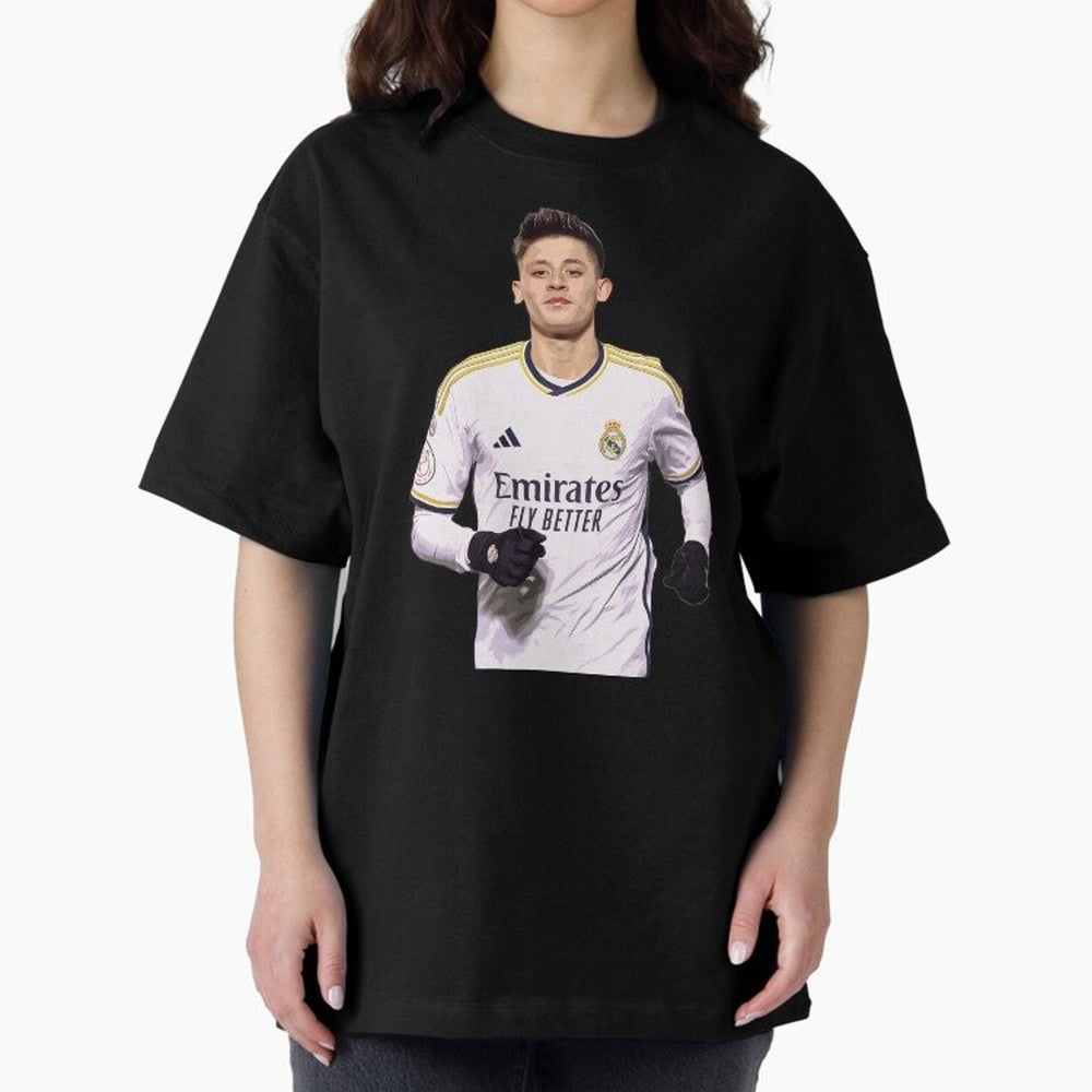 arda guler real madrid Oversized T-Shirt Follow the Road to Match Day Hype around FIFA World Cup 2026 USA Canada Mexico, CR7, England and Germany, Match Day Excitement, Supporter Culture, Golden Goals and Global Football Passion; Made for Die Hard