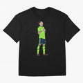 Alejandro Garnacho Ronaldo Peace Goal Celebration Oversized T-Shirt Experience the Global Stage of FIFA World Cup 2026 Spirit, Connected to Argentina, Messi, Neymar and Mbappe, Goal Celebration Energy, Supporter Heritage, Football Icons and