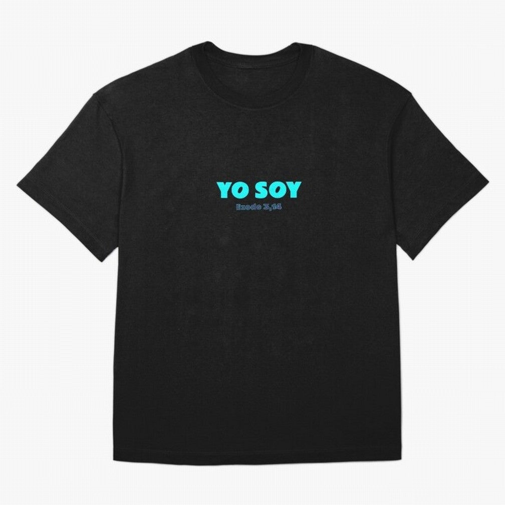 Yo soy ¨C Exodus 3,14 Oversized T-Shirt Celebrate Fan Favorites in Global Football Passion for FIFA World Cup 2026, Celebrating Mbappe, England, France and Netherlands, Goal Celebration Energy, Supporter Heritage, Football Icons and Worldwide