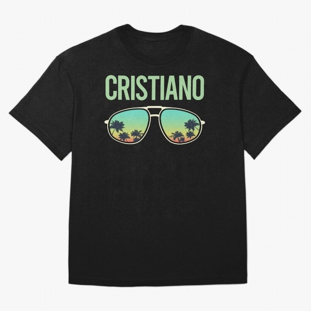 Cool Glasses Cristiano Oversized T-Shirt Celebrate Every Goal in Global Football Passion for FIFA World Cup 2026 USA Canada Mexico, Celebrating Mbappe, Portugal, Supporter Pride, Iconic Celebrations, Legendary Names and Global Match Day Energy;