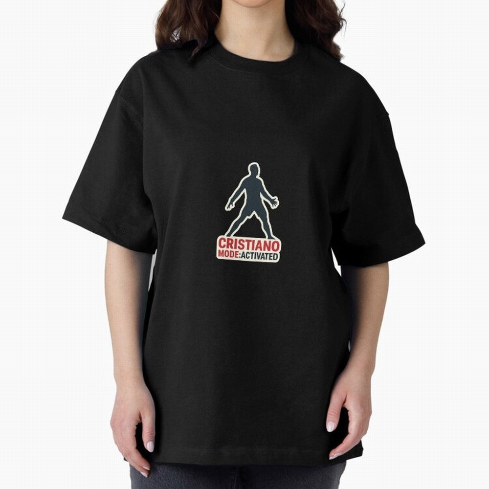 Cristiano Mode: Activated Oversized T-Shirt Celebrate Rivalries and Pride in FIFA World Cup 2026 Group Stage Driven by Cristiano Ronaldo, Haaland and CR7, Brazil, Portugal and Argentina Energy, Global Supporter Spirit, Legendary Goals, National