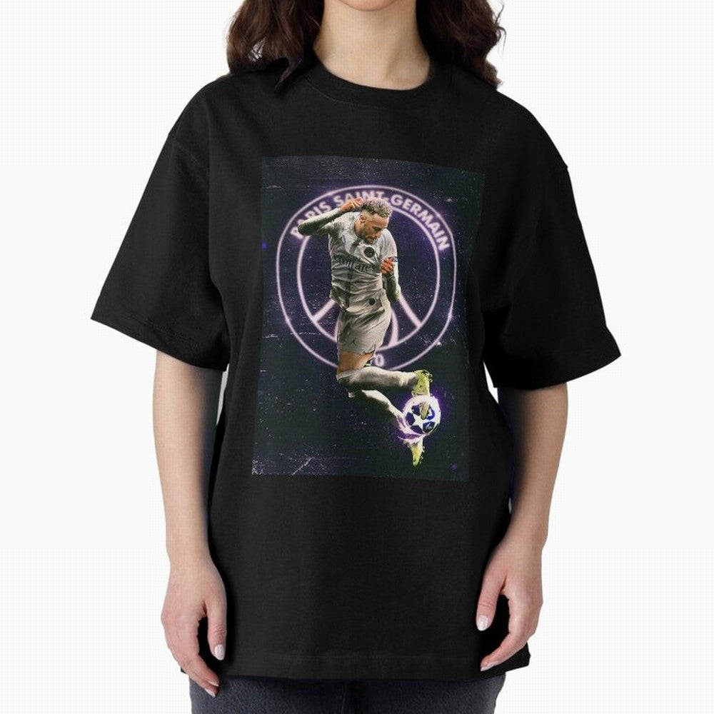 Skill Neymar Oversized T-Shirt Support Iconic Players in FIFA World Cup 2026 for Fans of Mbappe and Neymar and Argentina, Bringing Champion Mindset, Group Stage Buzz, Knockout Tension and Passionate Fan Culture; Perfect for Fans, Collectors, Family