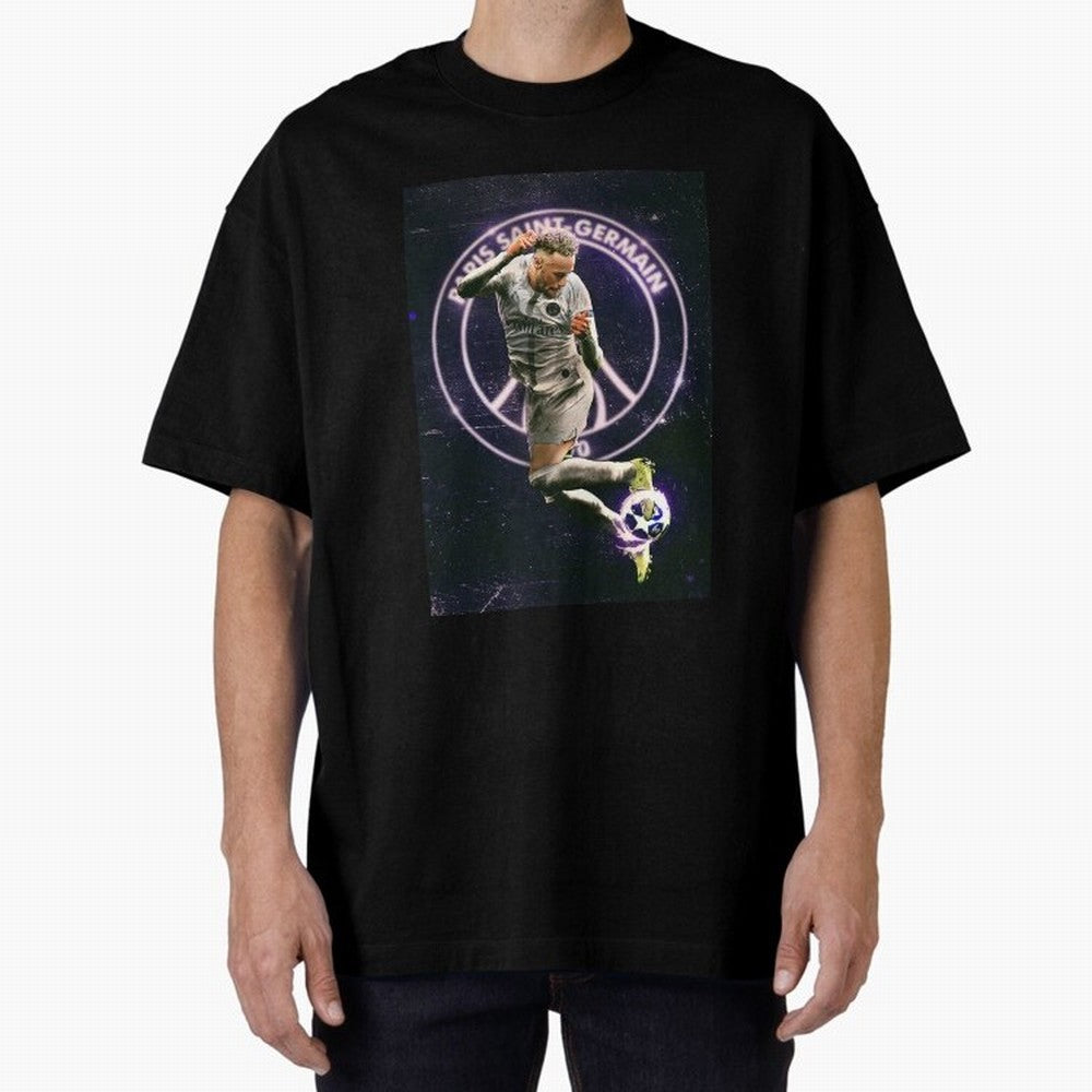 Skill Neymar Oversized T-Shirt Support Iconic Players in FIFA World Cup 2026 for Fans of Mbappe and Neymar and Argentina, Bringing Champion Mindset, Group Stage Buzz, Knockout Tension and Passionate Fan Culture; Perfect for Fans, Collectors, Family