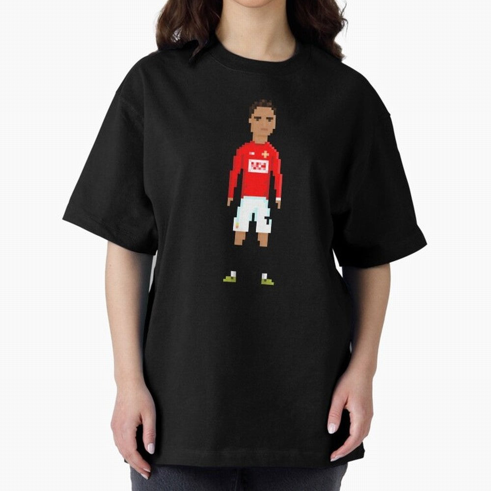 Cristiano Oversized T-Shirt Carry the FIFA World Cup 2026 Group Stage Journey through Haaland and Mbappe Highlights, Spain and Netherlands Pride, Sports Nostalgia, International Competition, Famous Players and Unforgettable Victories; Great for