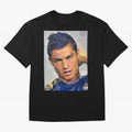 Cristiano Oversized T-Shirt Represent Fans Who Live for Match Day Hype around FIFA World Cup 2026 Group Stage, Messi, Neymar and Mbappe, England, Football Festival Excitement, Trophy Ambitions, Country Rivalries and Star Player Buzz; Great for