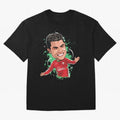 Cristiano Oversized T-Shirt Stand with the FIFA World Cup 2026 USA Canada Mexico Journey through Neymar Highlights, Portugal Pride, Stadium Memories, Football Loyalty, International Chants and Championship Tradition; Ideal for Passionate Fans Who