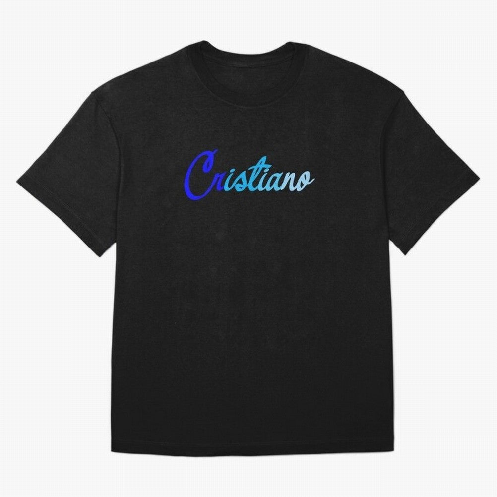 Cristiano Oversized T-Shirt Share the Excitement of FIFA World Cup 2026 Group Stage for Fans of Haaland and England, Bringing Championship Spirit, Famous Goals, Roaring Crowds and International Football Unity; Ideal for Passionate Fans Who Love