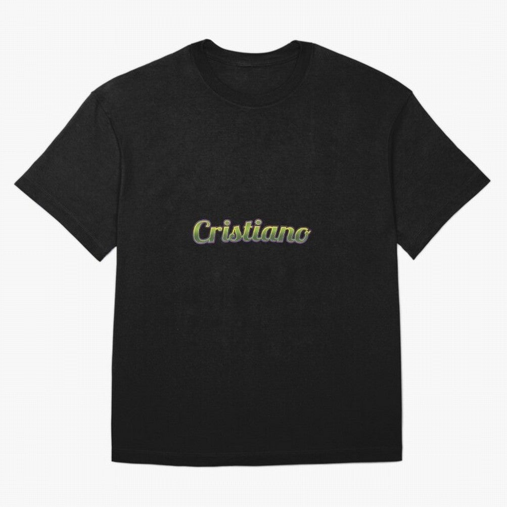 Cristiano Oversized T-Shirt Follow the Final Road of FIFA World Cup 2026 Spirit, Driven by Argentina and Brazil, Messi, Football Festival Excitement, Trophy Ambitions, Country Rivalries and Star Player Buzz; Created for Match Day Parties, Soccer