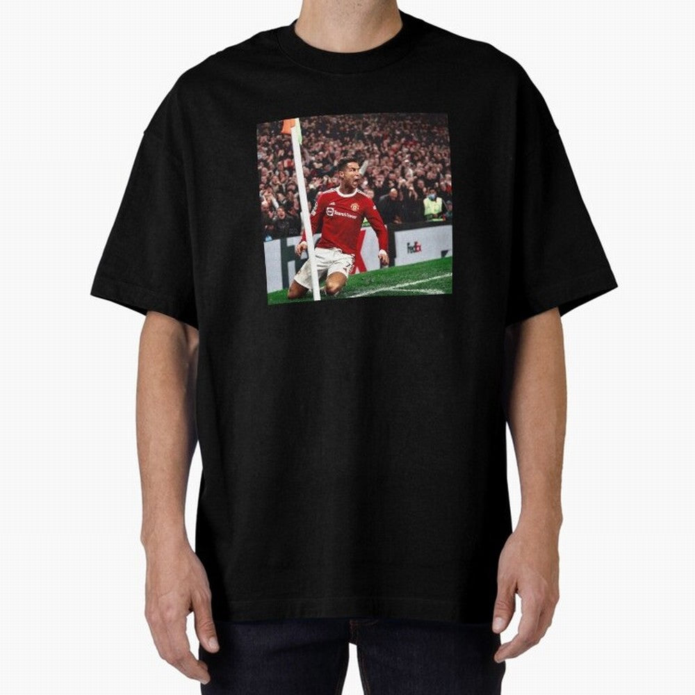 Cristiano Oversized T-Shirt Honor Match Day Hype around FIFA World Cup 2026 USA Canada Mexico, Haaland, France and Portugal, Fan Favorite Moments, National Team Passion, Big Match Drama and Soccer History; Ideal for Fans Who Follow Messi, Cristiano