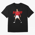 CR7 Siiiii!, Cristiano Ronaldo's trademark goal celebration Oversized T-Shirt Fuel Your Fan Pride for FIFA World Cup 2026 USA Canada Mexico Spirit, Made for Portugal, Messi, Neymar and Mbappe, Supporter Pride, Iconic Celebrations, Legendary Names