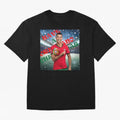 Have a Cristiano Christmas Oversized T-Shirt Show Support during the FIFA World Cup 2026 Group Stage Journey through Neymar Highlights, France Pride, Vintage Soccer Flavor, Modern Football Stars, National Flags and Final Night Emotion; Perfect for
