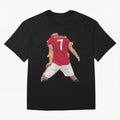 The best player in world Cristiano Ronado Oversized T-Shirt Celebrate the Road through FIFA World Cup 2026 Group Stage Spirit, Made for England and Germany, Messi, Soccer Culture, Superstar Moments, National Team Dreams and Competitive Fire; Ideal