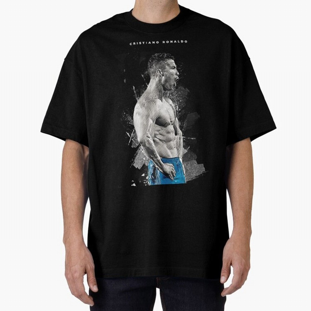 Cristiano Ronaldo Cristiano Ronaldo Oversized T-Shirt Make Every Match About Global Football Passion for FIFA World Cup 2026, Built around Haaland and Mbappe, Portugal, Game Day Rituals, Football Legends, Country Pride and the Road to the Final;
