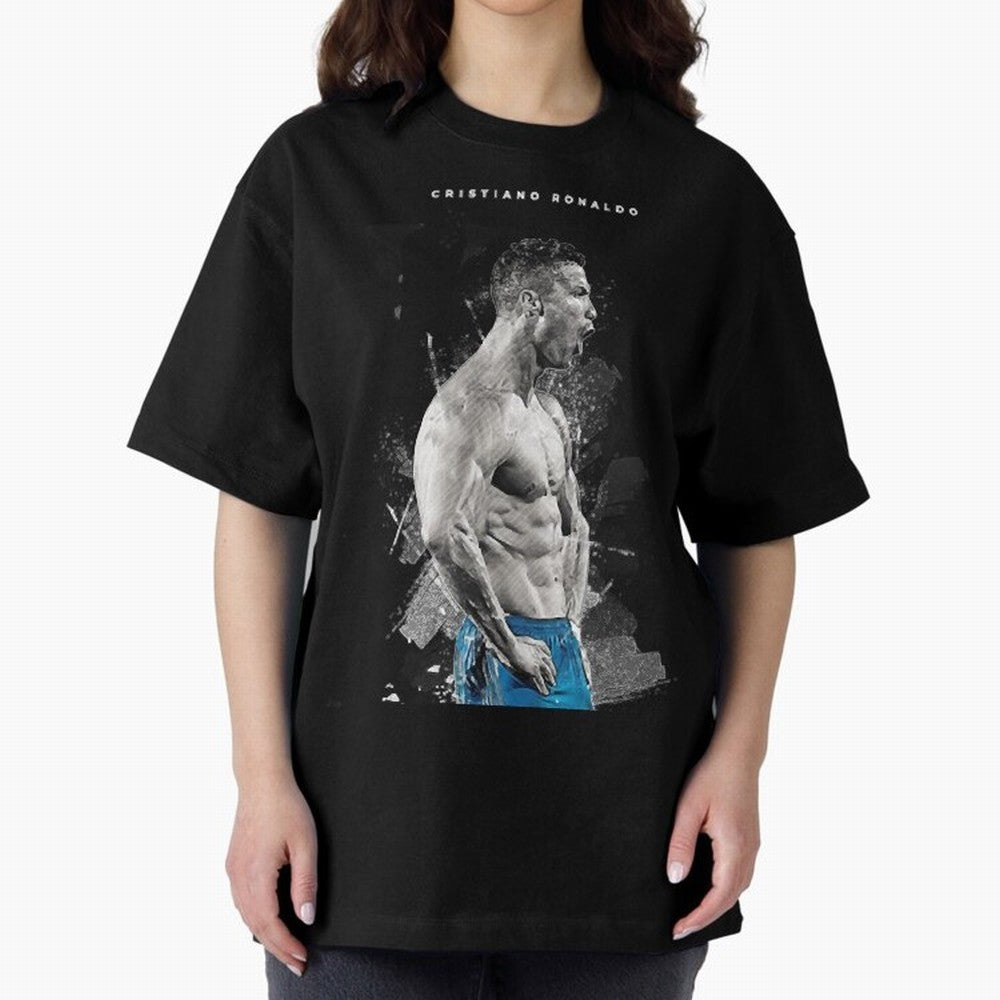Cristiano Ronaldo Cristiano Ronaldo Oversized T-Shirt Make Every Match About Global Football Passion for FIFA World Cup 2026, Built around Haaland and Mbappe, Portugal, Game Day Rituals, Football Legends, Country Pride and the Road to the Final;
