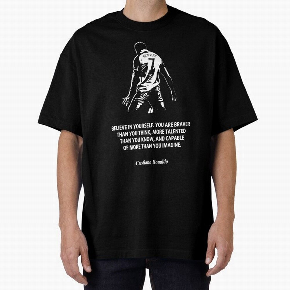Cristiano Ronaldo Quotes Oversized T-Shirt Bring Champion Energy into FIFA World Cup 2026 for Fans of Neymar, Haaland and Cristiano Ronaldo and Spain, Bringing Football History, Final Match Energy, Crowd Noise and Once in a Lifetime Moments; Great