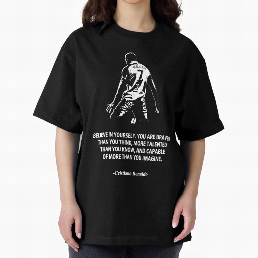 Cristiano Ronaldo Quotes Oversized T-Shirt Bring Champion Energy into FIFA World Cup 2026 for Fans of Neymar, Haaland and Cristiano Ronaldo and Spain, Bringing Football History, Final Match Energy, Crowd Noise and Once in a Lifetime Moments; Great
