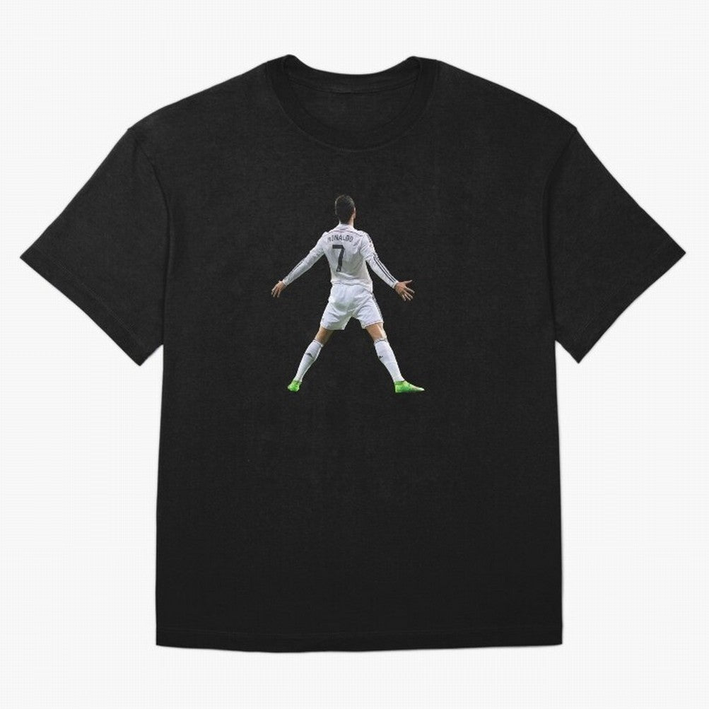 Ronaldo Real Madrid SUI Celebration Oversized T-Shirt Celebrate Classic Football Spirit in FIFA World Cup 2026 Group Stage Inspired by Neymar, Haaland and Cristiano Ronaldo, England, France and Netherlands Energy, Retro Football Energy, Iconic