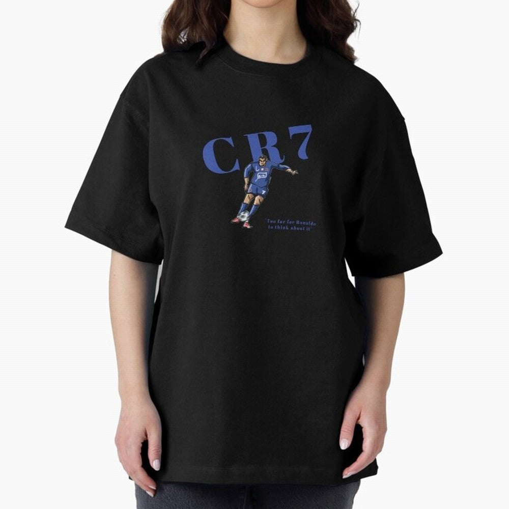 CR7. Oversized T-Shirt Bring Bold Fan Energy to FIFA World Cup 2026 USA Canada Mexico for Fans of CR7 and Netherlands, Bringing Supporter Pride, Iconic Celebrations, Legendary Names and Global Match Day Energy; Ideal for Passionate Fans Who Love