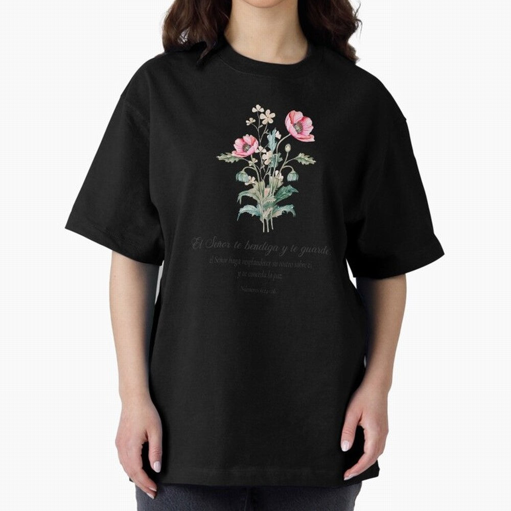 N¨²meros 6:24¨C26 ¨C El Se?or te bendiga y te guarde | Bendici¨®n B¨ªblica Floral | Regalo Cristiano Oversized T-Shirt Bring Retro Soccer Energy to FIFA World Cup 2026 USA Canada Mexico Spirit, Driven by Spain and Netherlands, Haaland, Champion
