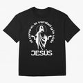 JES¨²S - el camino, la verdad y la vida Oversized T-Shirt Celebrate the Road through FIFA World Cup 2026 Group Stage Spirit, Highlighting England, Mbappe and Neymar, Football Festival Excitement, Trophy Ambitions, Country Rivalries and Star Player