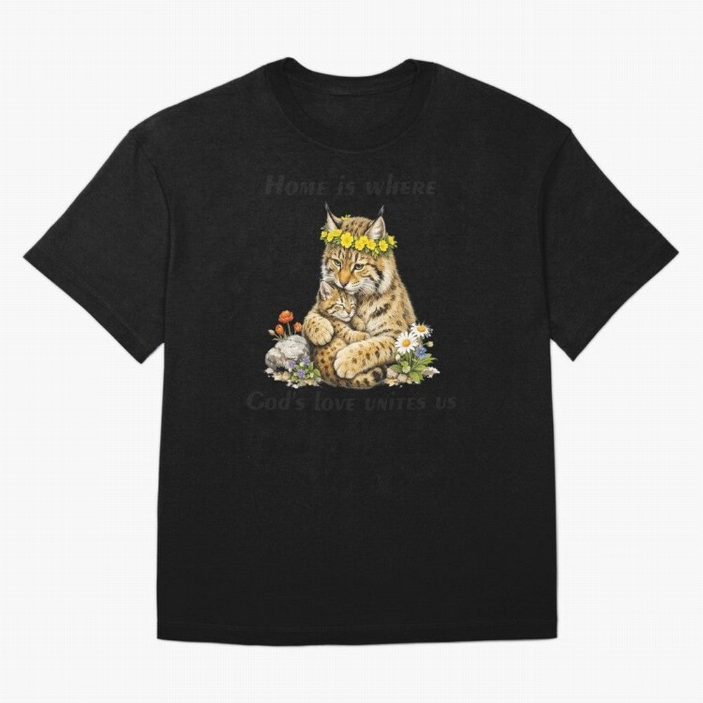 Home Is Where God's Love Unites Us Oversized T-Shirt Represent Football Lovers during FIFA World Cup 2026 Group Stage Highlighting CR7 and Messi, England Energy, Sports Nostalgia, International Competition, Famous Players and Unforgettable