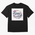 Grace Changes Everything T Shirt Oversized T-Shirt Share Match Day Hype around FIFA World Cup 2026, CR7, Portugal, Vintage Soccer Flavor, Modern Football Stars, National Flags and Final Night Emotion; Ideal for Fans Who Follow Messi, Cristiano