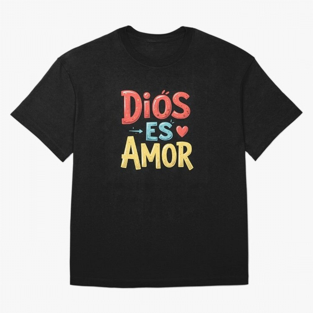 Dios Es Amor T Shirt Oversized T-Shirt Represent Football Lovers during the FIFA World Cup 2026 Journey through Messi, Neymar and Mbappe Highlights, England and Germany Pride, Game Day Rituals, Football Legends, Country Pride and the Road to the