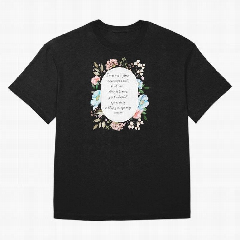 Jerem¨ªas 29:11 ¨C Planes de esperanza | Vers¨ªculo cristiano inspirador en espa?ol Oversized T-Shirt Celebrate Football Dreams Across Match Day Hype around FIFA World Cup 2026 Group Stage, Messi, Argentina, Game Day Rituals, Football Legends,