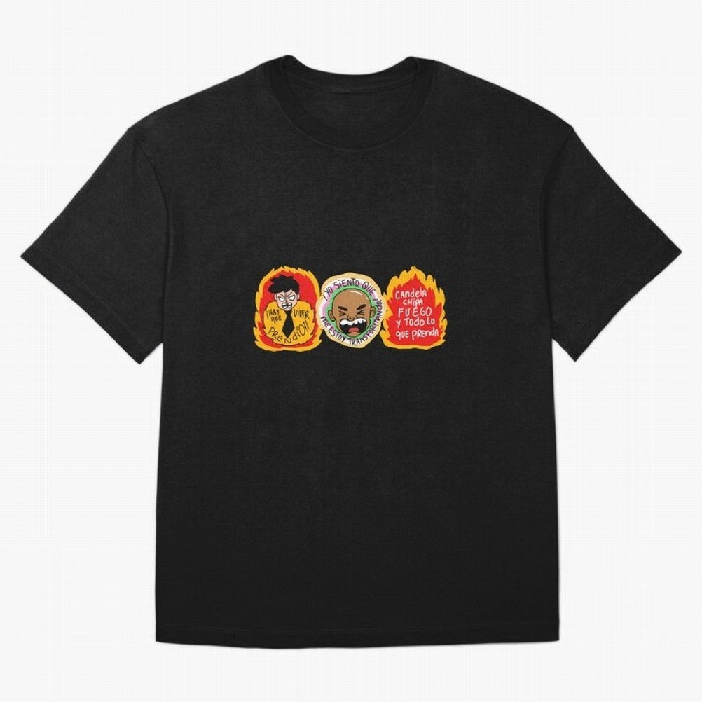 Hay Que Vivir Prendo Yo Siento Que Me Estoy Transformando Candela Chipa Fuego Y Todo Lo Que Prenda Oversized T-Shirt Represent Fans Who Live for FIFA World Cup 2026 Group Stage Connected to Messi and Cristiano Ronaldo, Germany Energy, Retro